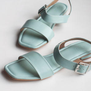 CALM | Powder Blue Flat Sandals