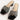 Black Stones & Beads Embellished Block Heels 2