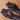 FEARLESS Chocolate Brown Buckle Slides 1