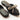 ICONIC Black Embellished Flat Bow Mules 6