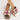 Rani Pink Stones Embellished Gold Block Heels 2