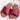 adventurous red open toe flats both pair front