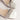 glitter rhinestone silver block heels in white background close up stoneshot