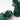 radiant emerald green rhinestone block heels closeup shot