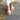 woman wearing bold rose gold block heels party wear