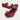 Katha Maroon Kolhapuri Wedge Heels