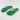 Plush Green Pyramid Stud Flat Slides