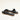 Black Flower Bunch Embroidery Flats