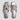 SHINY Twist Embellished Silver Flats
