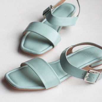 CALM Powder Blue Flat Sandals 1