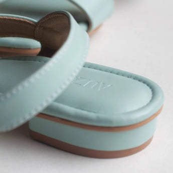 CALM Powder Blue Flat Sandals 3