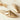 Gold Pointed Flat Mules for ladies top shot