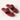 ZIVA Maroon Kolhapuri Flats