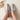 CHIC Silver Pointed Flat Mules