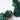 radiant emerald green rhinestone block heels closeup shot
