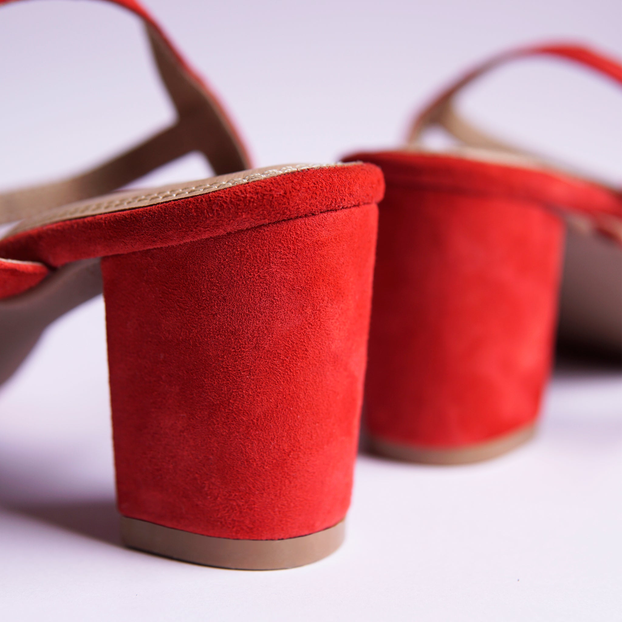 Women's Solid Color Block Heels Elegant Buckle Strap Summer - Temu